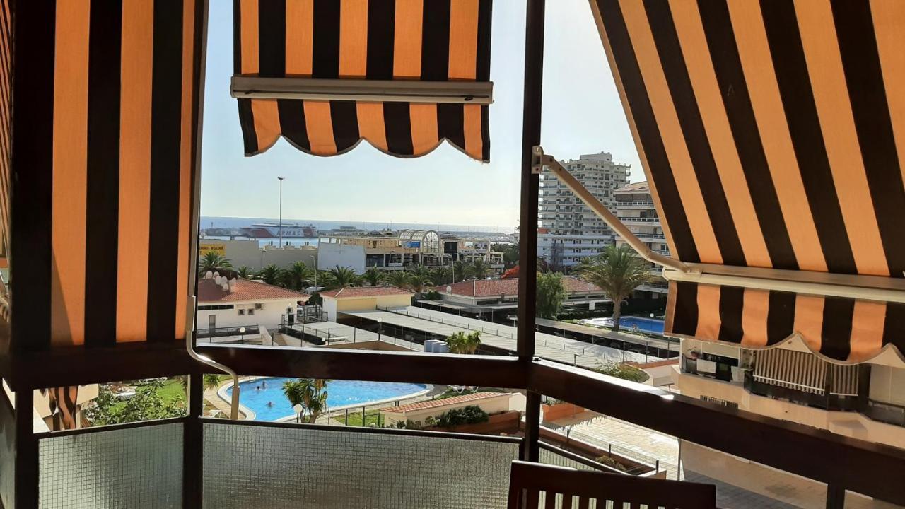 Апартаменты Vistas Al Mar Jardines Canarios Los Cristianos Лос Кристианос Экстерьер фото